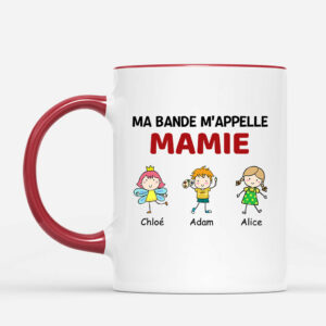Ma Bande M_Appelle Maman Mamie – Cadeau Personnalise  Mug pour Maman Mamie