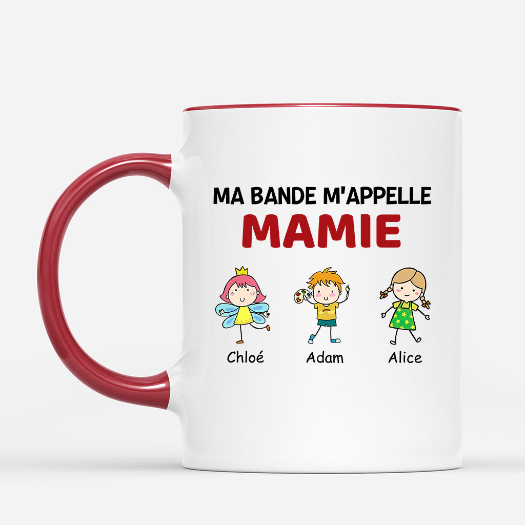 Ma Bande M_Appelle Maman Mamie - Cadeau Personnalise Mug pour Maman Mamie Ma Bande M_Appelle Maman Mamie - Cadeau Personnalise Mug pour Maman Mamie