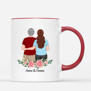 Maman D_amour – Cadeau Personnalise  Mug Pour Femme