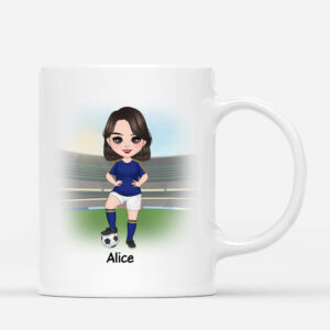 Maman Football Cool – Cadeau Personnalise  Mug pour Maman