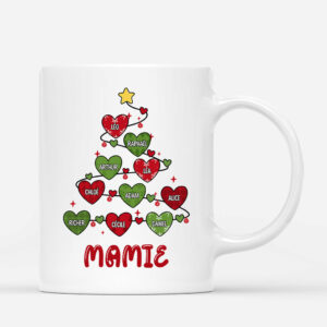 Maman Mamie – Cadeau Personnalise  Mug pour Maman Mamie Noel