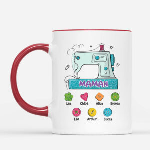 Maman Mamie Couture – Cadeau Personnalise  Mug Pour Femme