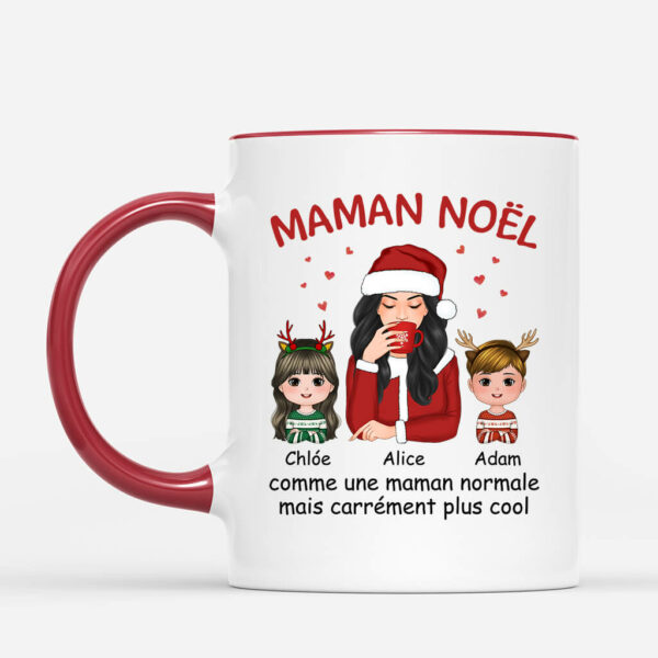 Maman Noel – Cadeau Personnalise  Mug pour Noel