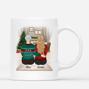Maman et Fille – Cadeau Personnalise  Mug pour Maman