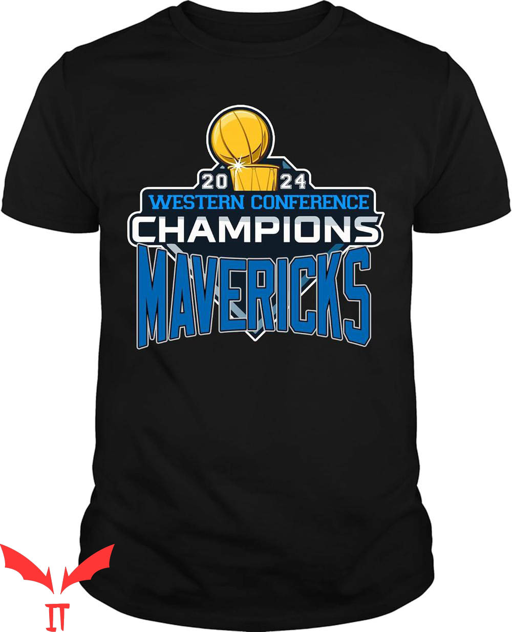 Mavs Finals T-Shirt Maverick The Winner Basketball 2024 Mavs Finals T-Shirt Maverick The Winner Basketball 2024
