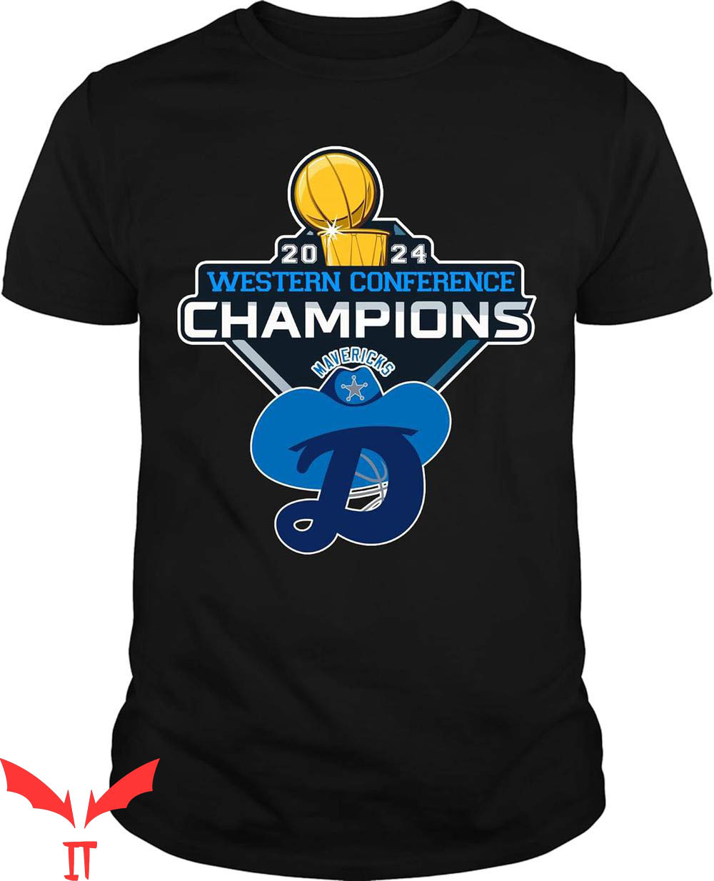 Mavs Finals T-Shirt Maverick Wins Basketball 2024 Champions