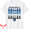 Mavs Finals T-Shirt NBA My Heart Belongs To Dallas Mavericks
