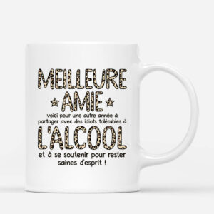 Meilleure Amie Alcoolique Cadeau Personnalise Mug pour Meilleure Amie 3