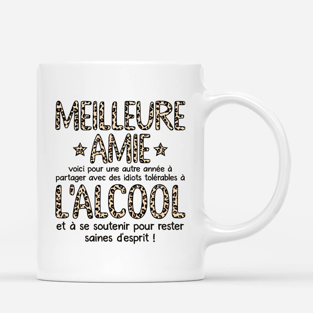 Meilleure Amie Alcoolique - Cadeau Personnalise Mug pour Meilleure Amie Meilleure Amie Alcoolique - Cadeau Personnalise Mug pour Meilleure Amie