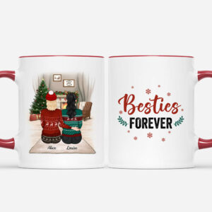 Meilleure Amie Toujours Ensemble – Cadeau Personnalise  Mug pour Meilleures Amies