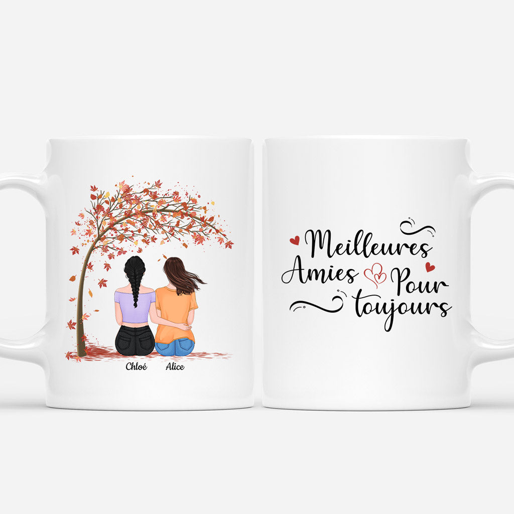 Meilleures Amies Pour Toujours - Cadeau Personnalise Mug pour Meilleures Amies Meilleures Amies Pour Toujours - Cadeau Personnalise Mug pour Meilleures Amies
