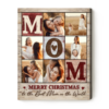 Mom Custom Photo Collage Canvas, Personalized Gift For Mother 2024, Birthday Gift For Mom – Best Personalized Gifts For Everyone