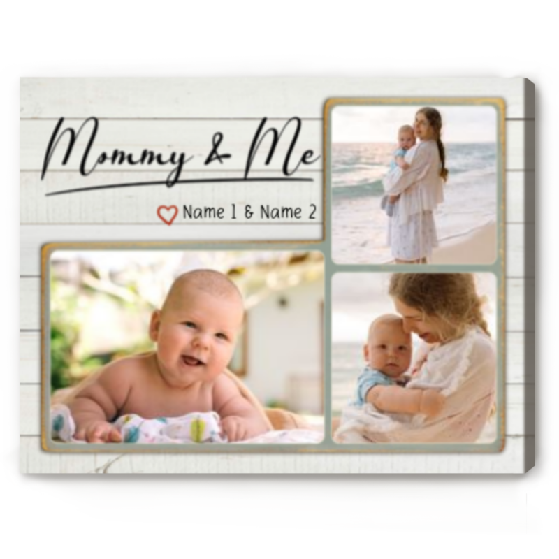 Mommy And Me Photo Print, Mother's Day Gift For New Mom, Personalized Gift For New Mom From Baby - Best Personalized Gifts For Everyone Mommy And Me Photo Print, Mother's Day Gift For New Mom, Personalized Gift For New Mom From Baby - Best Personalized Gifts For Everyone