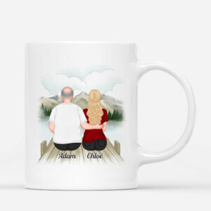 Mon Heros – Cadeau Personnalise  Mug pour Papa Papi