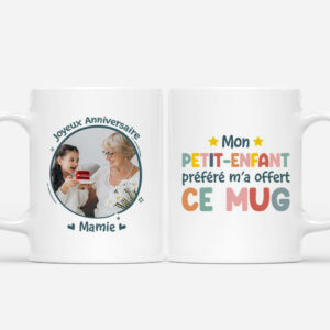 Mon Petit Enfant Prefere M_a Donne Ce Mug – Cadeau Personnalise  Mug pour Anniversaire