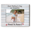 Mother’s Day Gift For New Grandma, Personalized Gift For 1st Time Grandma, First Mother’s Day As Grandma Picture Frame