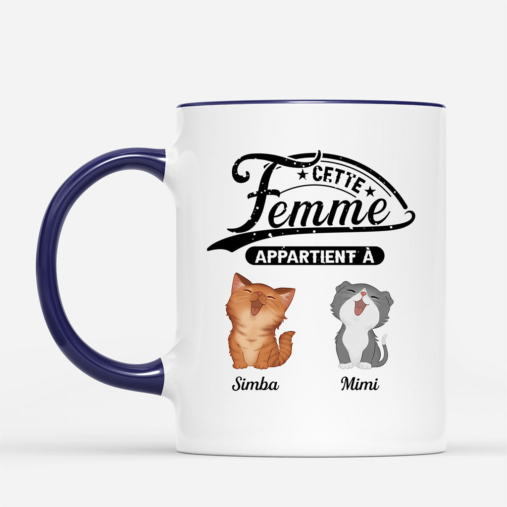 Mug Cet Humain Appartient a Personnalise Mug Cet Humain Appartient a Personnalise