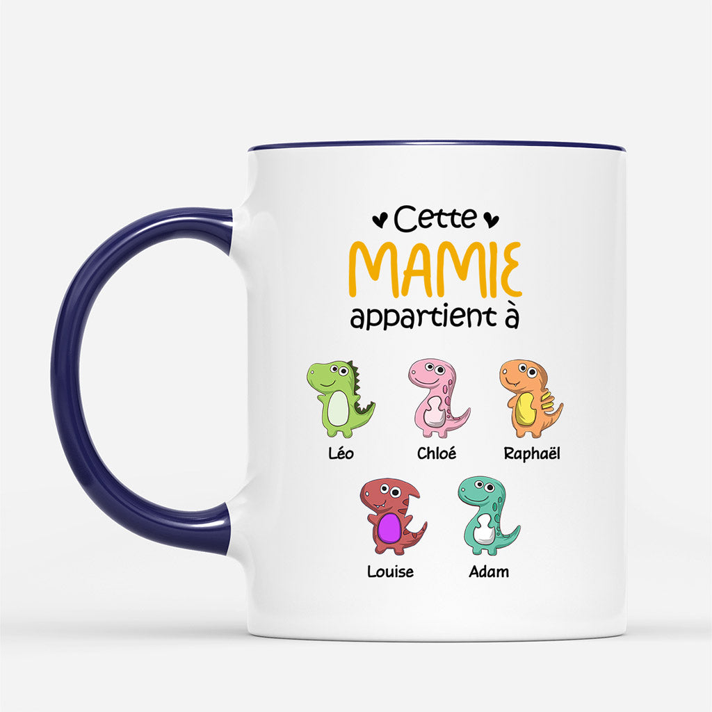 Mug Cette MamieMaman Appartient a Personnalise Mug Cette MamieMaman Appartient a Personnalise