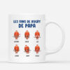 Mug Equipe de Football de Papa Personnalise