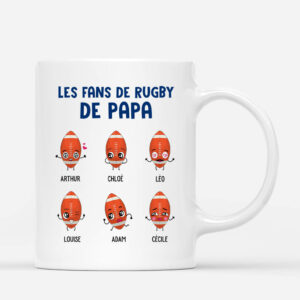 Mug Equipe de Football de Papa Personnalise