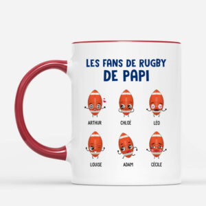 Mug Equipe de Football de Papa Personnalise