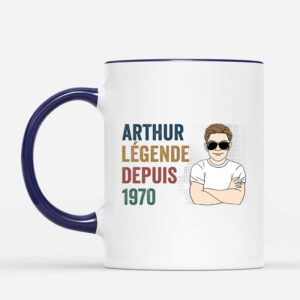 Mug Homme Cool Legende Depuis Personnalise