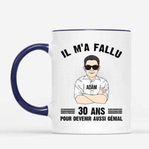 Mug Il M_a Fallu 70 ans Personnalise