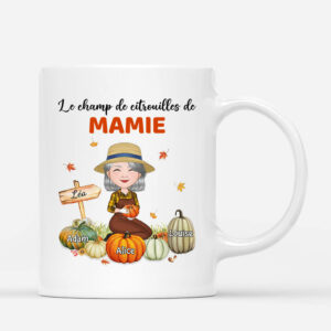Mug Le Champ De Citrouilles De Mamie Personnalise