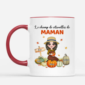 Mug Le Champ De Citrouilles De Mamie Personnalise