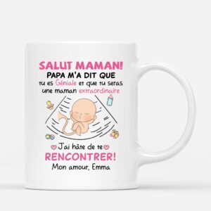 Mug Salut Maman Personnalise