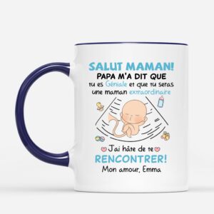Mug Salut Maman Personnalise