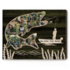 Muskie Fish Photo Collage, Fishing Gift For Dad, Best Gifts For Fisherman