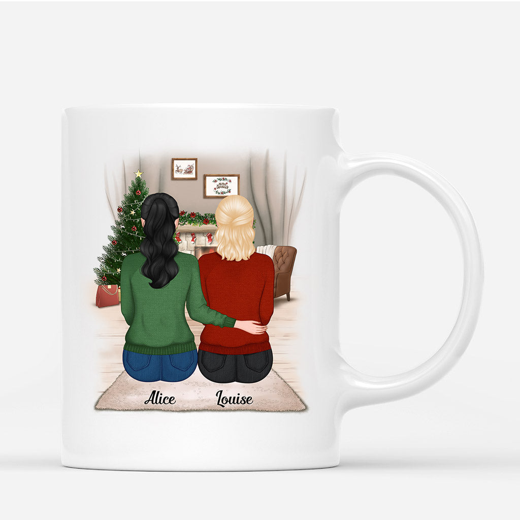Notre Amitie - Cadeau Personnalise Mug pour Meilleures Amies Noel Notre Amitie - Cadeau Personnalise Mug pour Meilleures Amies Noel