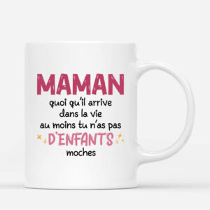 Papa Au Moins Tu N As Pas D Enfants Moches Cadeau Personnalise Mug Pour Papa 3