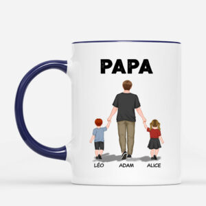 Papa Papy – Cadeau Personnalise  Mug pour Papa Papy