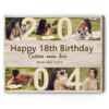 Personalised Birthday Gifts For Her, Custom Any Year Birthday Collage Print, Unique Birthday Gifts