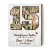 Personalized 15 Year Anniversary Gift Picture Collage, 15th Anniversary Gifts For Men, 15 Year Anniversary Gift Ideas