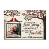 Personalized Anniversary Every Love Story Is Beautiful But Ours Is My Favorite Canvas