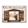 Personalized Anniversary Gift Annoying Each Other Since Canvas