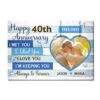 Personalized Anniversary Gift For Couple I’m Keeping You Canvas