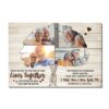 Personalized Anniversary Gift For Couple Upload Photo Canvas