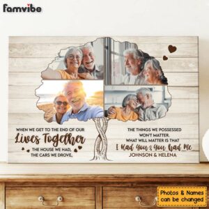 Personalized Anniversary Gift For Couple Upload Photo Canvas 4 1