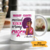 Personalized BWA Breast Cancer Wrong Chick Mug