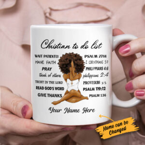 Personalized BWA God To Do List Mug 3