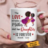 Personalized BWA Mom Daughter Love White Mug