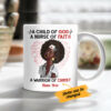 Personalized BWA Nurse A Child Of God Mug