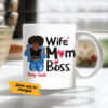 Personalized BWA Wife Mom Boss Mug