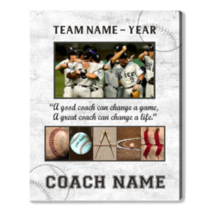 Personalized Baseball Gift For Coaches, Team Gift For Baseball Coach, Gift Ideas For Baseball Coaches – Best Personalized Gifts For Everyone