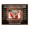 Personalized Basketball Coach Gift Ideas Picture Frame, Team Gift For Basketball Coach, Custom Coach Retirement