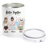 Personalized Best Friend Travel Mug Three Girls